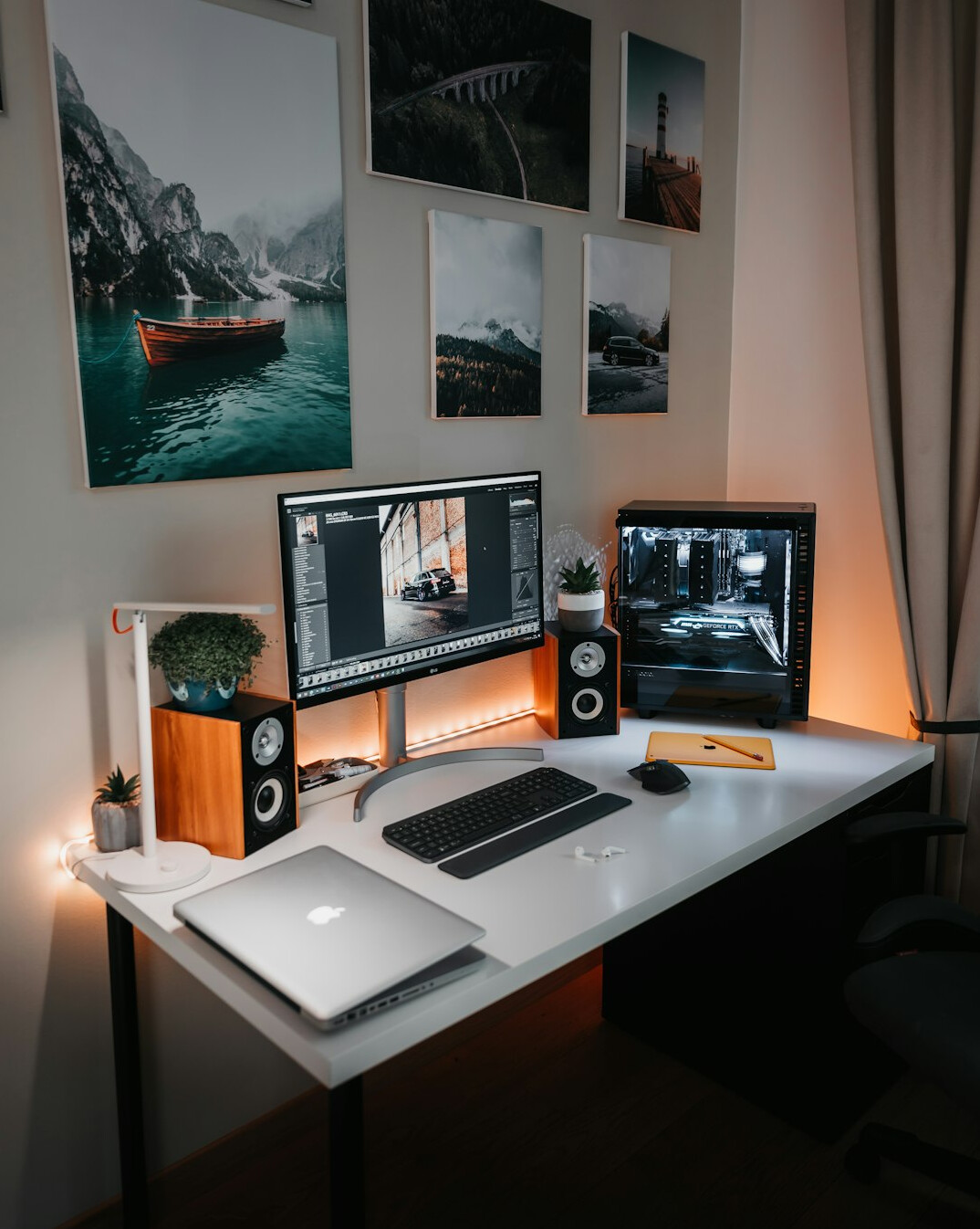 modern office setup