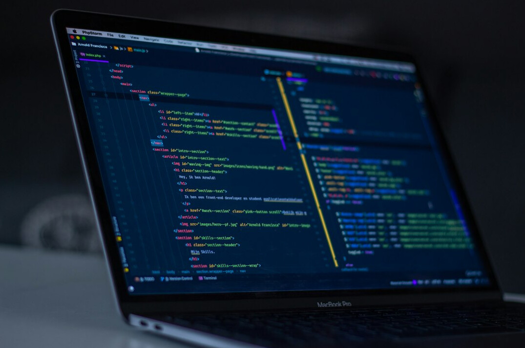 programmer coding insurance app
